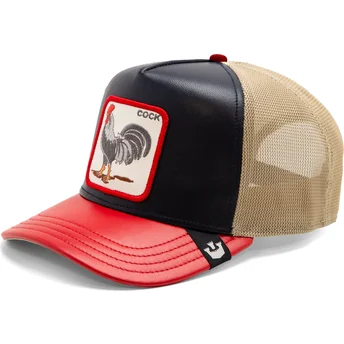 Шапка извита тъмносин snapback на Gorra trucker azul marino y roja gallo Shleather Cock The Farm The Farm от Goorin Bros.