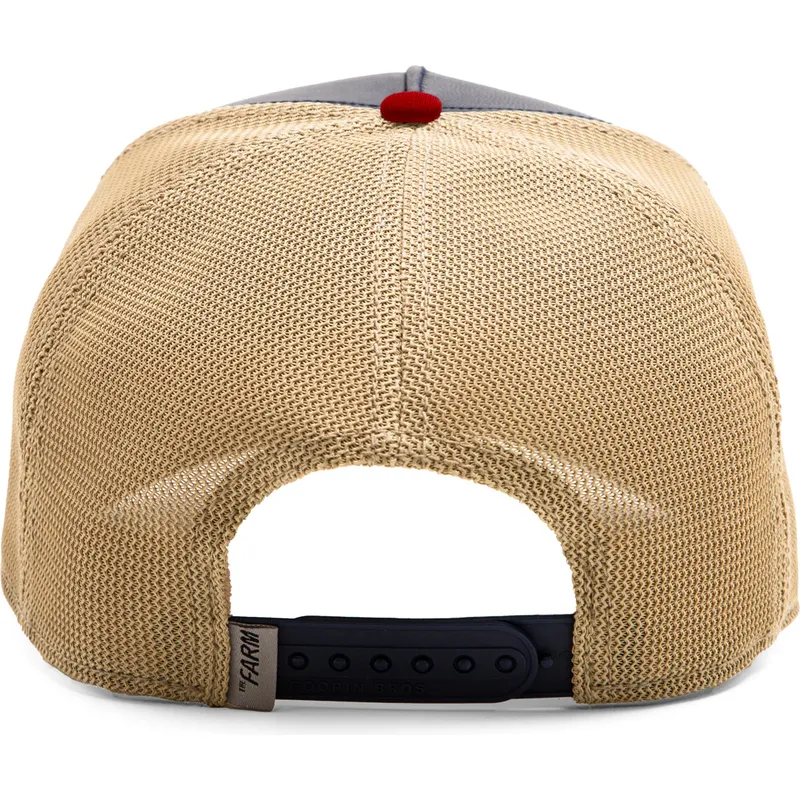 trucker-cap-marineblau-und-rot-hahn-shleather-cock-the-farm-von-goorin-bros