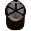 casquette-trucker-noire-et-grise-serpent-mamba-shleather-snake-the-farm-goorin-bros