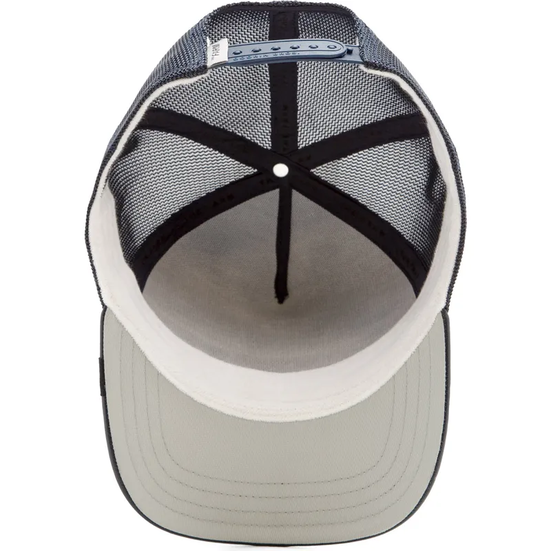 trucker-kasket-marinebla-ulv-lone-shleather-wolf-the-farm-fra-goorin-bros