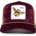 shapka-izvita-traker-violetka-snapbek-amethyst-queen-the-farm-jewel-tones-the-farm-ot-goorin-bros