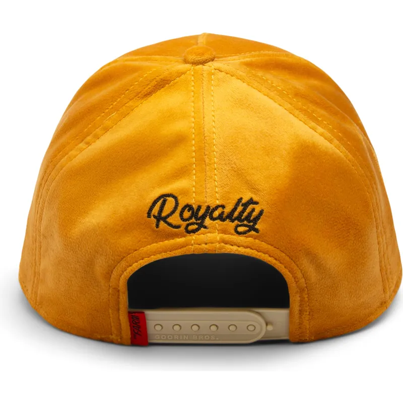shapka-izvita-zhlt-snapbek-lion-royalty-the-farm-ot-goorin-bros