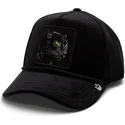shapka-izvita-cherna-snapbek-panther-royalty-the-farm-ot-goorin-bros