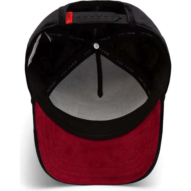 gorra-curva-negra-snapback-pantera-panther-royalty-the-farm-de-goorin-bros