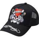 shapka-izvita-traker-cherna-snapbek-love-kills-slowly-ot-ed-hardy