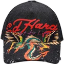 shapka-izvita-cherna-reguliruema-art-for-life-acid-wash-ot-ed-hardy