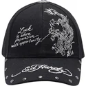 shapka-izvita-cherna-reguliruem-lucky-ot-ed-hardy