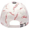 beige-justerbar-bojet-kasket-tiger-flames-fra-ed-hardy