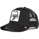 casquette-trucker-noire-deadly-the-deadliest-scorpion-the-farm-goorin-bros