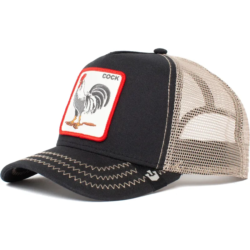 shapka-izvita-traker-cherna-snapbek-rooster-the-farm-ot-goorin-bros