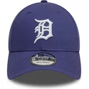violette-verstellbare-curved-cap-9forty-league-essential-der-detroit-tigers-mlb-von-new-era