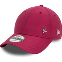 new-era-curved-brim-9forty-flawless-los-angeles-dodgers-mlb-red-adjustable-cap