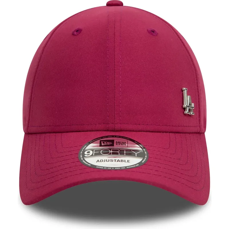 rod-justerbar-9forty-flawless-kurvet-kasket-fra-los-angeles-dodgers-mlb-fra-new-era