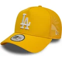 shapka-izvita-traker-zhlt-snapbek-9forty-a-frame-league-essential-na-los-angeles-dodgers-mlb-ot-new-era