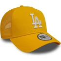 shapka-izvita-traker-zhlt-snapbek-9forty-a-frame-league-essential-na-los-angeles-dodgers-mlb-ot-new-era