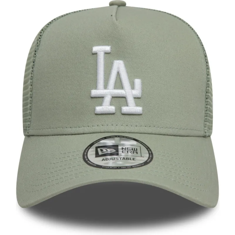 gorra-trucker-verde-claro-9forty-a-frame-league-essential-de-los-angeles-dodgers-mlb-de-new-era