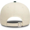 new-era-curved-brim-9forty-colour-block-oakland-athletics-mlb-bezhova-i-zelena-reguliruema-shapka