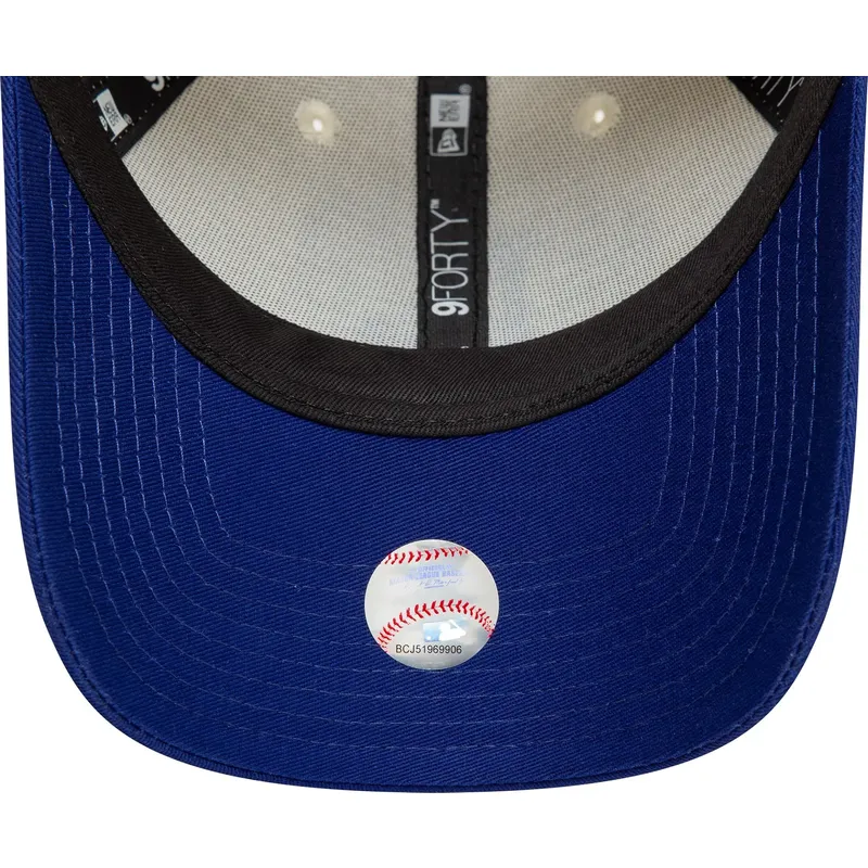 shapka-izvita-bezhov-reguliruem-9forty-colour-block-na-los-angeles-dodgers-mlb-ot-new-era