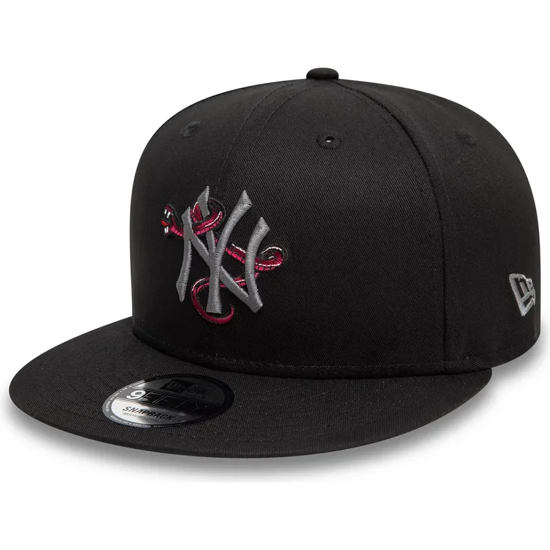 shapka-ploska-cherna-snapbek-9fifty-icon-na-new-york-yankees-mlb-ot-new-era