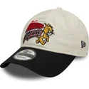 beige-und-schwarze-verstellbare-curved-cap-9twenty-jerry-looney-tunes-von-new-era