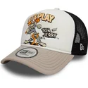 shapka-izvita-traker-mnogocveten-snapbek-9forty-a-frame-na-tom-jerry-looney-tunes-ot-new-era