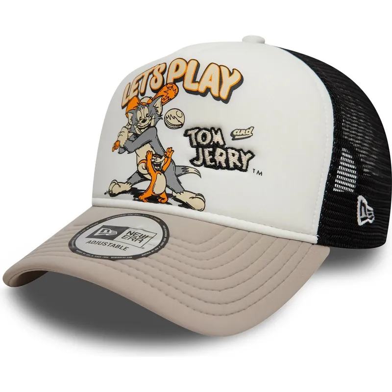 shapka-izvita-traker-mnogocveten-snapbek-9forty-a-frame-na-tom-jerry-looney-tunes-ot-new-era