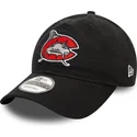 shapka-izvita-cherna-reguliruem-9twenty-na-carolina-mudcats-milb-ot-new-era
