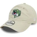 shapka-izvita-bezhov-reguliruem-9twenty-na-gwinnett-stripers-milb-ot-new-era