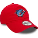 shapka-izvita-chervena-reguliruem-9twenty-na-clearwater-threshers-milb-ot-new-era