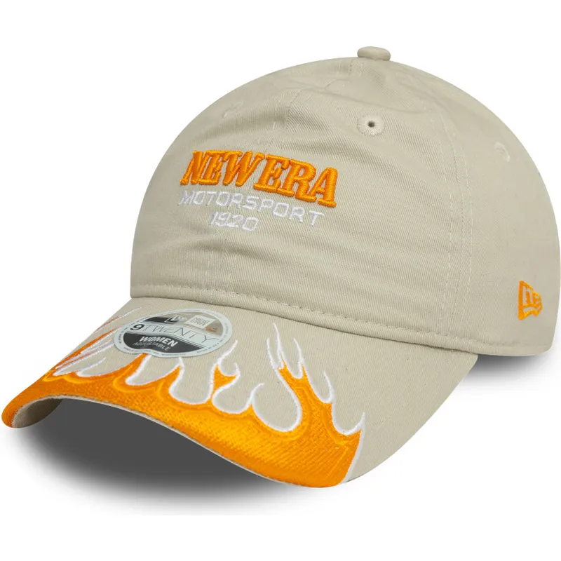 shapka-izvita-bezhov-reguliruem-9twenty-flame-visor-ot-new-era shapka-izvita-bezhov-reguliruem-9twenty-flame-visor-ot-new-era