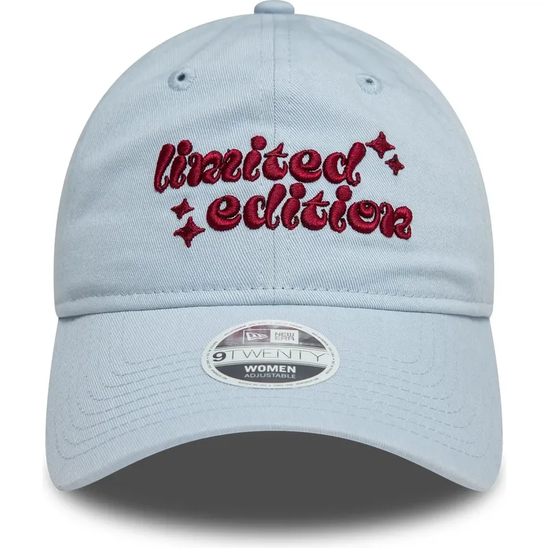 limited-edition-new-era-9twenty-justerbar-lysebla-buet-kasket-til-kvinder