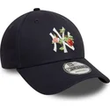 marinebla-buet-kasket-9forty-fruit-icon-fra-new-york-yankees-mlb-fra-new-era