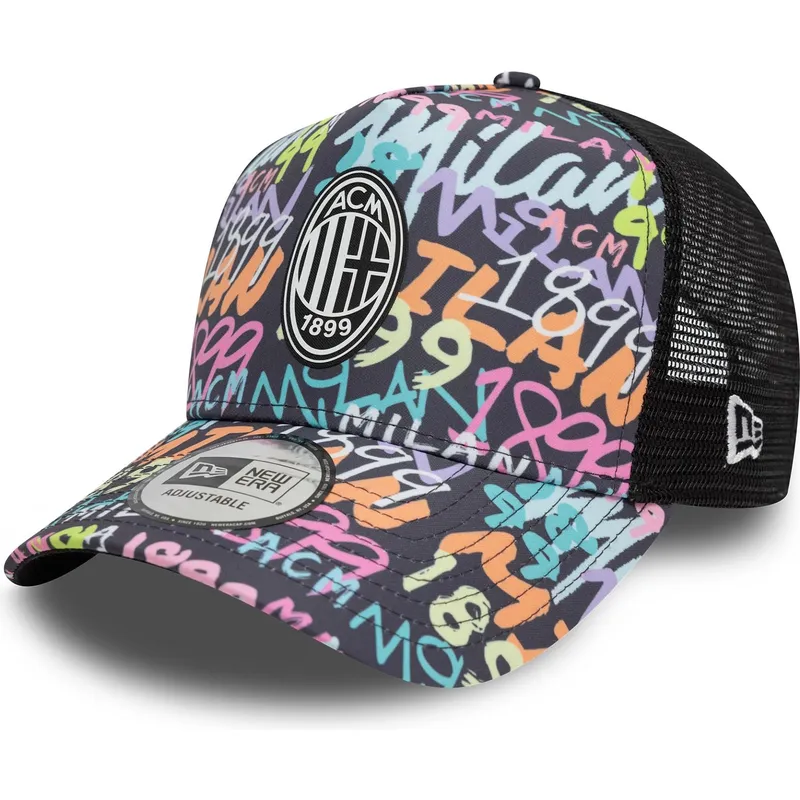shapka-izvita-traker-mnogocveten-snapbek-9forty-a-frame-grafiti-all-over-print-na-ac-milan-serie-a-ot-new-era shapka-izvita-traker-mnogocveten-snapbek-9forty-a-frame-grafiti-all-over-print-na-ac-milan-serie-a-ot-new-era