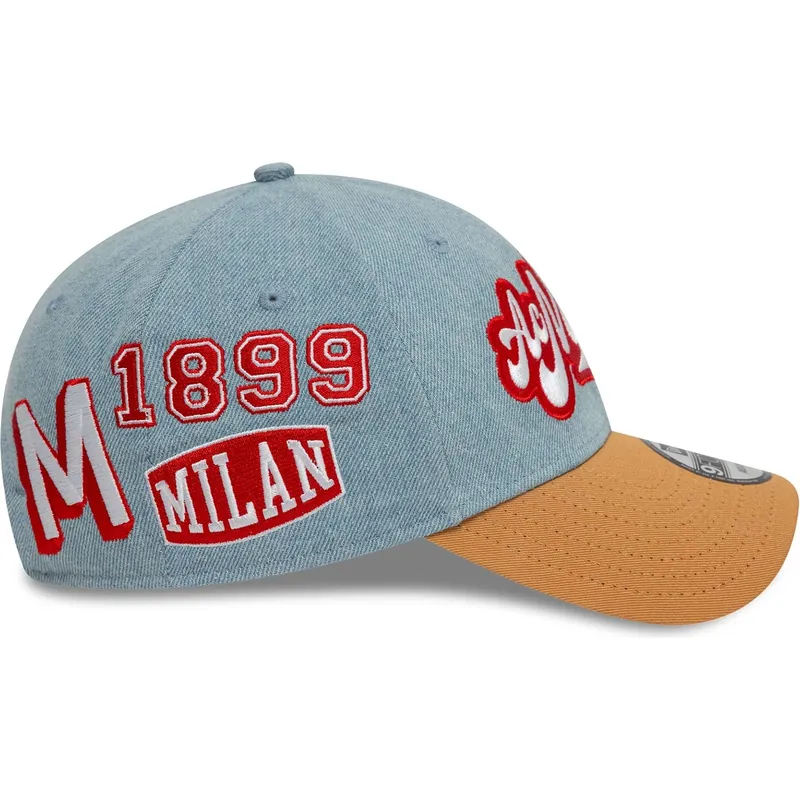 shapka-izvita-mnogocveten-reguliruem-9forty-denim-na-ac-milan-serie-a-ot-new-era