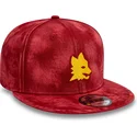 new-era-ploska-kozirka-9fifty-tie-dye-associazione-sportiva-roma-serie-a-chervena-shapka-s-tik-tak-zakopchavane
