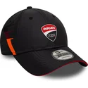 shapka-izvita-cherna-reguliruem-9forty-gradient-print-na-ducati-motor-motogp-ot-new-era