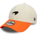 shapka-izvita-oranzhev-reguliruem-9forty-contrast-visor-na-mclaren-racing-formula-1-ot-new-era