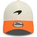 shapka-izvita-oranzhev-reguliruem-9forty-contrast-visor-na-mclaren-racing-formula-1-ot-new-era