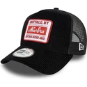 schwarze-9forty-a-frame-patch-cord-trucker-cap-von-new-era