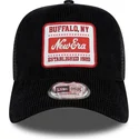 schwarze-9forty-a-frame-patch-cord-trucker-cap-von-new-era