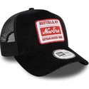 schwarze-9forty-a-frame-patch-cord-trucker-cap-von-new-era