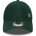 new-era-izvita-kozirka-9forty-flawless-new-york-yankees-mlb-zelena-reguliruema-shapka