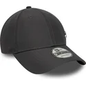 shapka-izvita-siv-reguliruema-9forty-flawless-na-new-york-yankees-mlb-ot-new-era