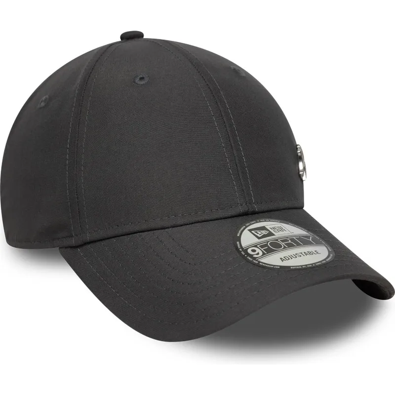 gra-justerbar-curved-kasket-9forty-flawless-fra-new-york-yankees-mlb-fra-new-era