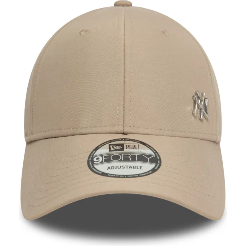shapka-izvita-kafyav-reguliruema-9forty-flawless-na-new-york-yankees-mlb-ot-new-era
