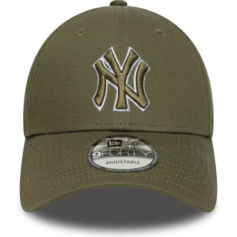 shapka-izvita-zelena-reguliruem-9forty-outline-na-new-york-yankees-mlb-ot-new-era