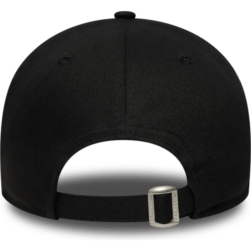 shapka-izvita-cherna-reguliruem-9twenty-mini-na-new-york-yankees-mlb-ot-new-era