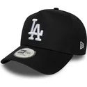 new-era-izvita-kozirka-e-frame-league-essential-los-angeles-dodgers-mlb-cherna-shapka-s-tik-tak