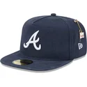 casquette-plate-bleue-marine-ajustee-59fifty-a-frame-championship-side-flag-atlanta-braves-mlb-new-era