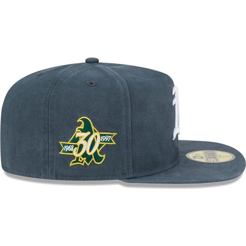 shapka-ploska-zelena-prilepnala-59fifty-a-frame-championship-side-flag-na-oakland-athletics-mlb-ot-new-era